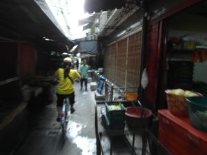 Fietsen in Bangkok
