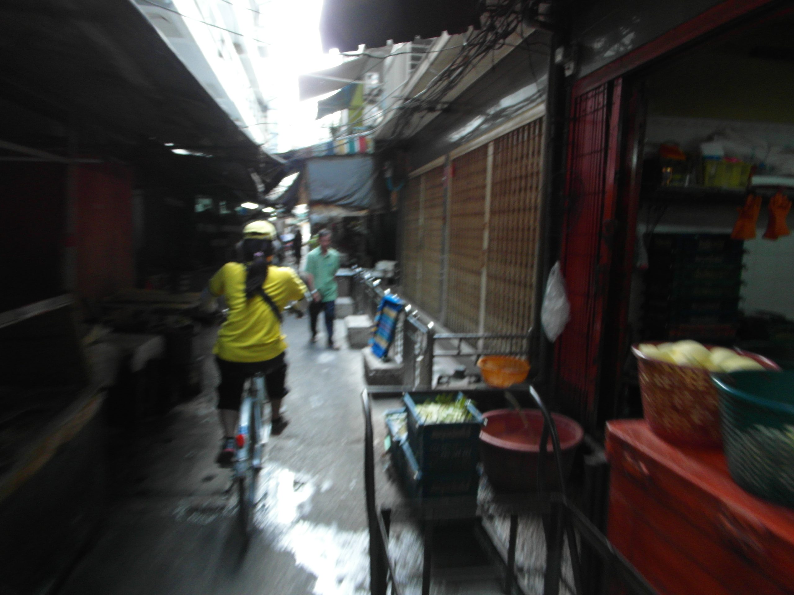 Fietsen in Bangkok
